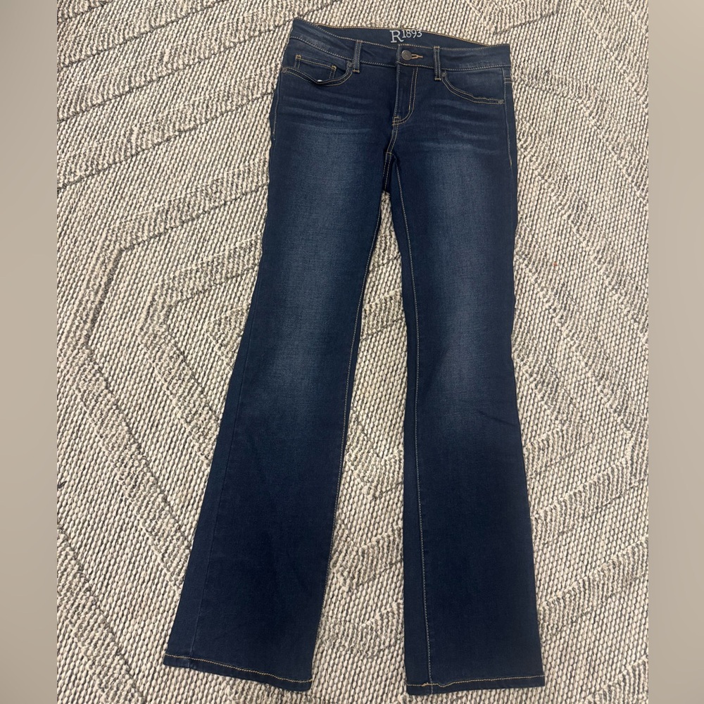 R1893 Dark Blue Boot Cut Jeans size 4